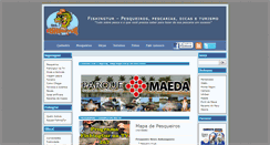 Desktop Screenshot of pescaeturismo.com.br